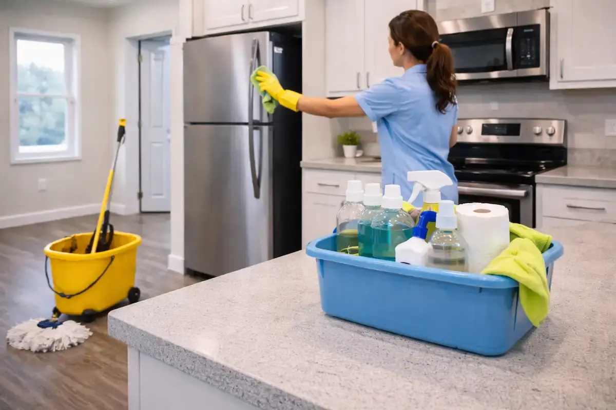 Rental Property Turnover Cleaning Services in South Jersey in action